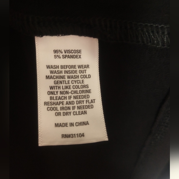 New Black Little Midi Dress / Size 2X - Picture 6 of 9